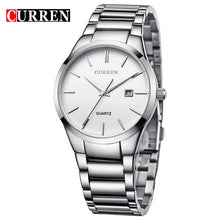 relogio masculino CURREN Luxury Brand Full Stainless Steel Analog Display Date Men's Quartz Watch Business Watch Men Watch 8106