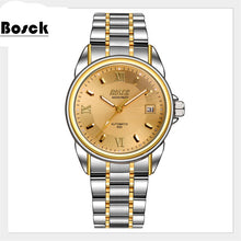 relogio BOSCK men's high-end luxury mechanical watch precision calendar waterproof business brand watches erkek kol saati, reloj