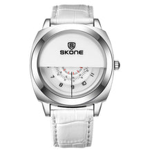 Men Watches 2016 Brand Skone Luxury Watch Men Sport Fashion Leather Quartz Watch Men Clock Army Military Wristwatch Montre Homme