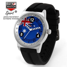 GT WATCH UAS Flag F1 Racing Champion Sport Extreme Men's Military Pilot Uhren American Inspired Novelties Silicone Watch