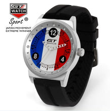 GT WATCH UAS Flag F1 Racing Champion Sport Extreme Men's Military Pilot Uhren American Inspired Novelties Silicone Watch