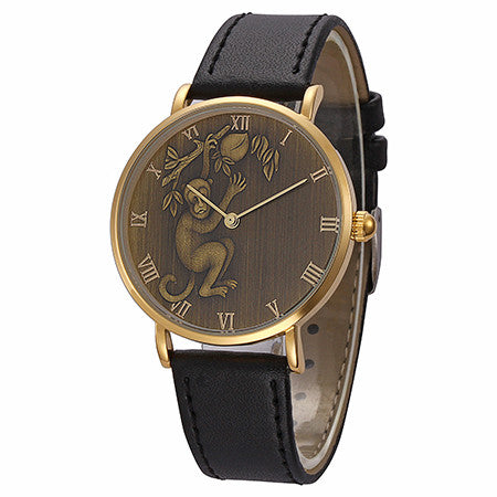 Relojes Hombre 2017 Antique Horse Watch Business Wristwatch Waterproof Horloges Mannen Quartz-Watch Brand Luxury Glod Watch Men