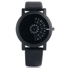 Sport Cool Unique Watch Designs Men Fashion Turntable Leather Strap Brief Stylish Quartz Wristwatch Hot Male Clock Relogio