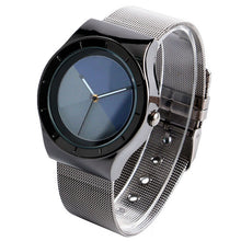 PAIDU Unique Sport Mesh Stainless Steel Strap Bracelet Quartz Wrist Watch Mens Modern Splice Color Dial Gift Cool