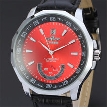 New Luxury Brand Winner Men's Automatic Self-winding Mechanical Watches Leather Strap Band Males Casual Wristwatch Clocks reloj