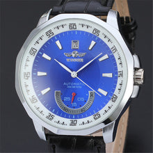 New Luxury Brand Winner Men's Automatic Self-winding Mechanical Watches Leather Strap Band Males Casual Wristwatch Clocks reloj