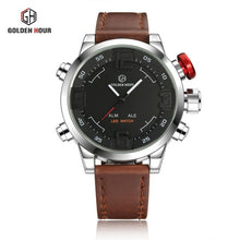 Hot Brand Watches Men's Casual Watch Multi-function Led Watches Men Shark watch style Alarm Sports Diver Quartz Wristwatches