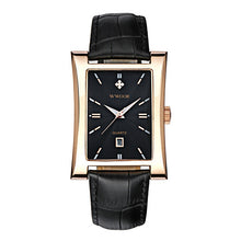Men Watches New Fashion Casual Watches Genuine Leather Strap Date Hour Quartz Wrist Watch Men Dress Clock 50m Diver Sport Watch