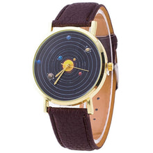 Mullticolor Special Design Clock Leather Strap Analog Auto Date Buckle Quartz Wrist Watches Montre Femme Large Discount