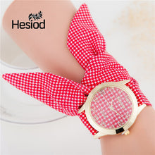 Famous Brand Watch Women Gold Fashion Watch Fabric Quartz Watch Ladies Flower Cloth Wrist Watch For Girls Gift