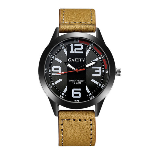 Good Watches GAIETY Famous Brand Retro Design Luxury Men's Watch PU Leather Analog Quartz lady watch casual bracelet relogio