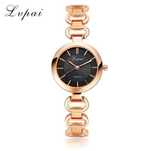 2017 New Arrive Lvpai Famous Brand Rose Gold Quartz Watch Concise and easy Stainless Steel Watch Women Fashion Luxury  Watches