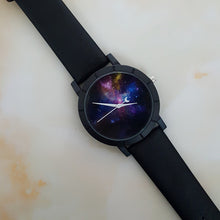 2017 Creative Angel Wings Pattern Personality Female Starry Sky Space Watch Unique Crescent Shape Second Hand Watch