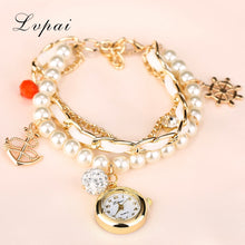 Lvpai 2016 Quartz Watch Women Watches Top Brand Luxury Famous Anchors Wristwatch Female Clock Women Wrist Watch Quartz-Watch